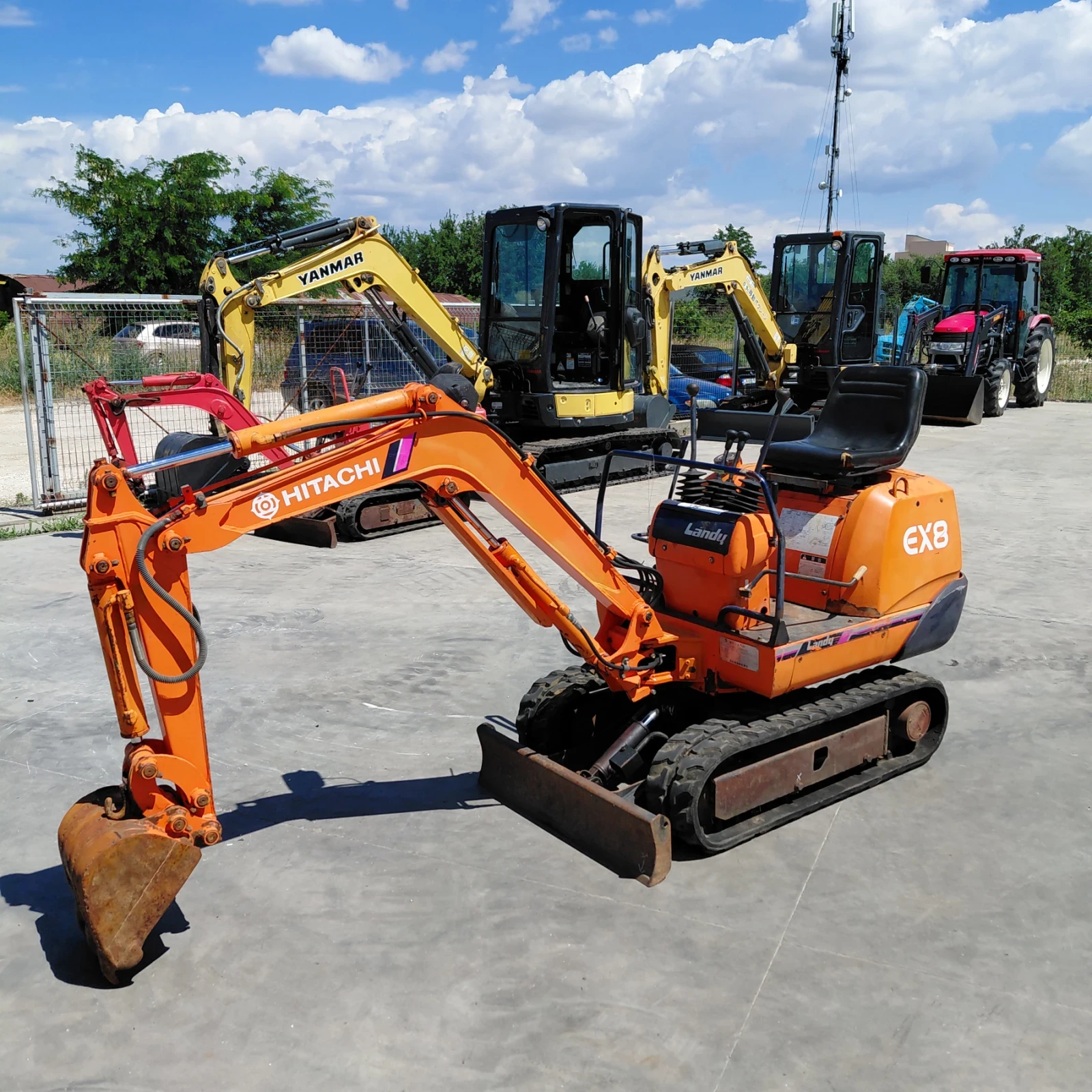 Багер Hitachi EX8 * 1600 МОТОЧАСА * ТОП СЪСТОЯНИЕ * 