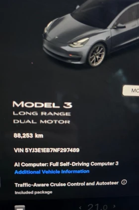 Tesla Model 3  4�4 facelift Long Range | Mobile.bg � ����� ������ 13