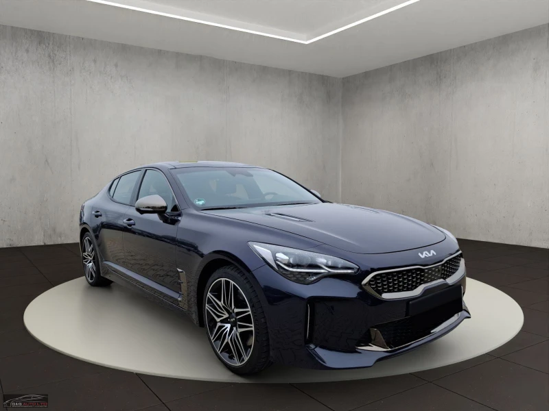 Kia Stinger 3.3T/366HP/4X4/GT/CAM/LED/NAVI/KLESS/782b, снимка 7 - Автомобили и джипове - 48879554