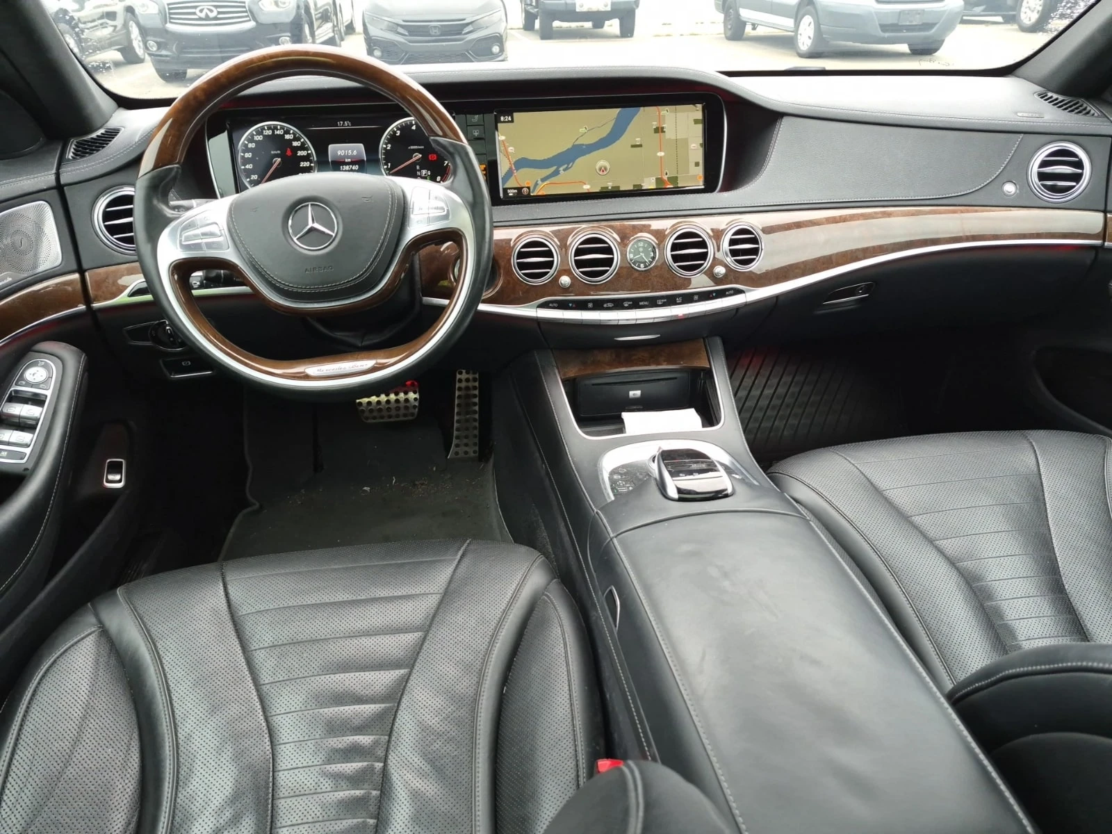 Mercedes-Benz S 550 * ПОДГРЕВ И ОБДУХВАНЕ* DYNAMIC SEATS* KEYLESS* , снимка 9 - Автомобили и джипове - 55995037