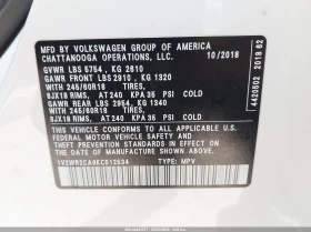 VW Atlas 3.6l Volkswagen 3.6L V6 Se W/Technology, снимка 9