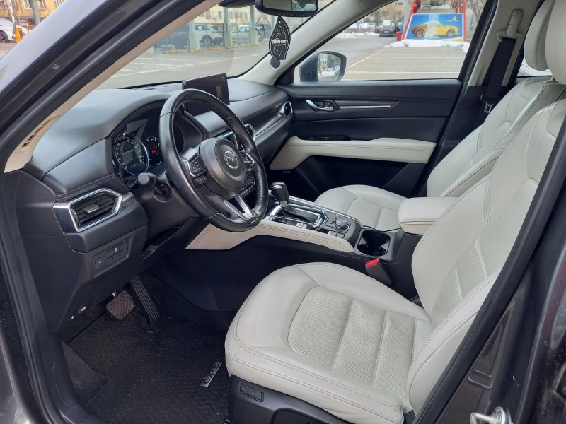 Mazda CX-5 2.5 бяла кожа 4x4 GT, снимка 7 - Автомобили и джипове - 48731649