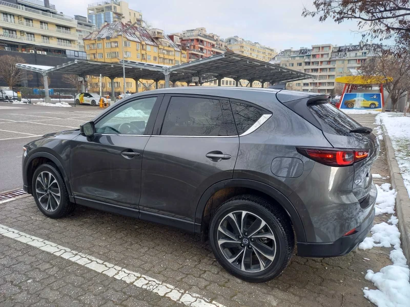 Mazda CX-5 2.5 бяла кожа 4x4 GT, снимка 4 - Автомобили и джипове - 48731649