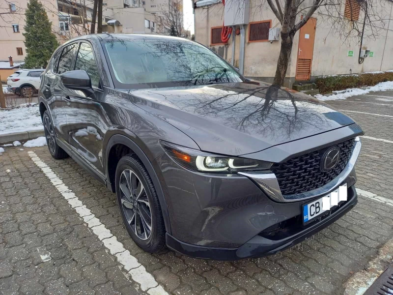 Mazda CX-5 2.5 бяла кожа 4x4 GT, снимка 3 - Автомобили и джипове - 48731649