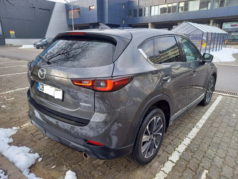 Mazda CX-5 2.5 бяла кожа 4x4 GT, снимка 5 - Автомобили и джипове - 48731649