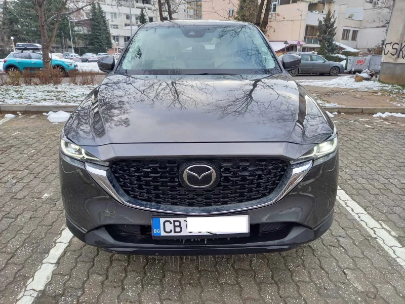 Mazda CX-5 2.5 бяла кожа 4x4 GT, снимка 2 - Автомобили и джипове - 48731649