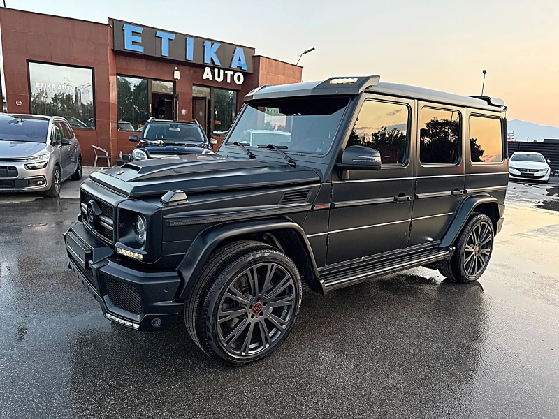 Mercedes-Benz G 63 AMG BRABUS-DISTRONIK-KARBON-GENERAZIA-ALKANTAR-FULLLLL, снимка 3 - Автомобили и джипове - 51345963