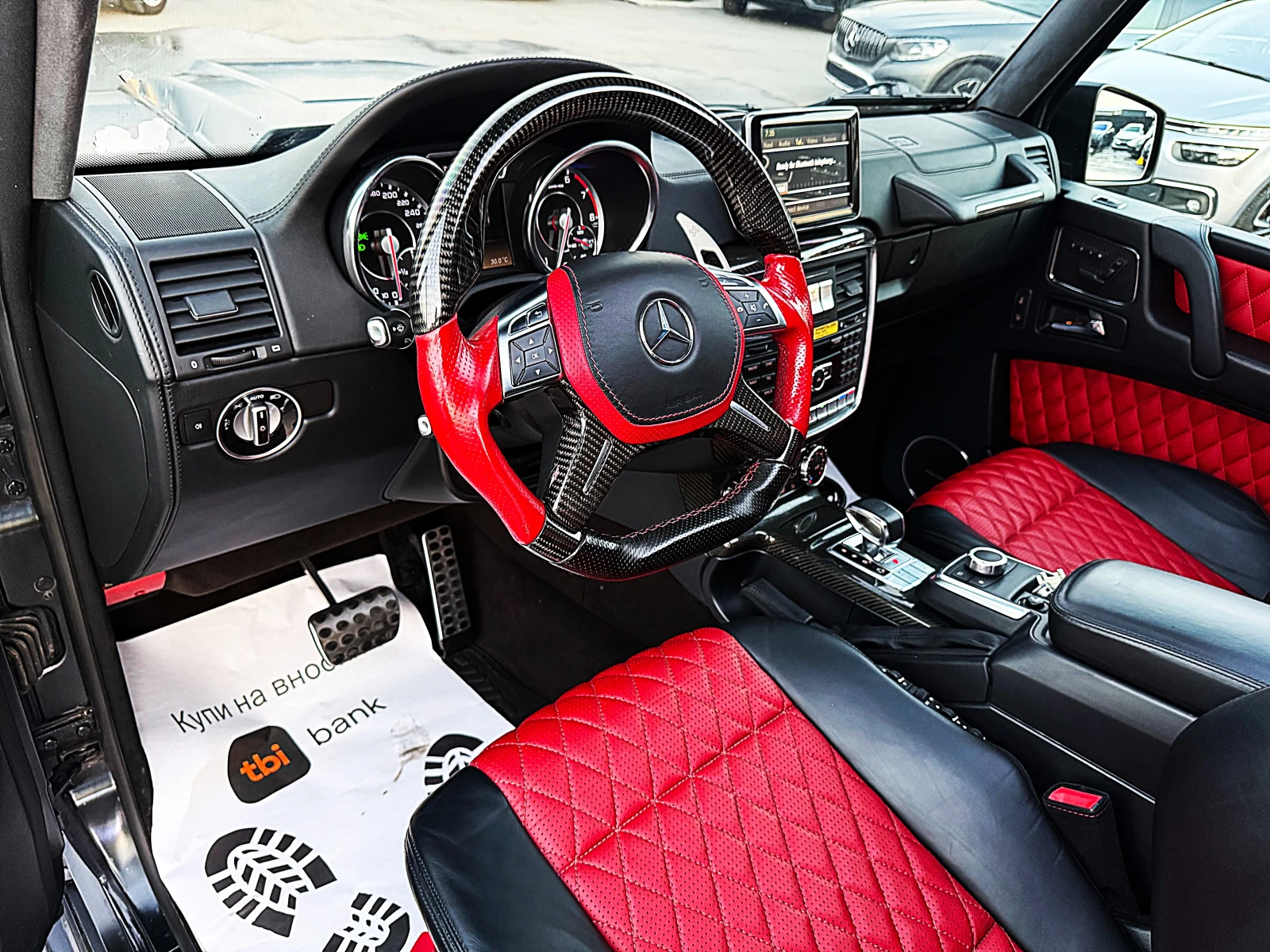 Mercedes-Benz G 63 AMG BRABUS-DISTRONIK-KARBON-GENERAZIA-ALKANTAR-FULLLLL - изображение 8