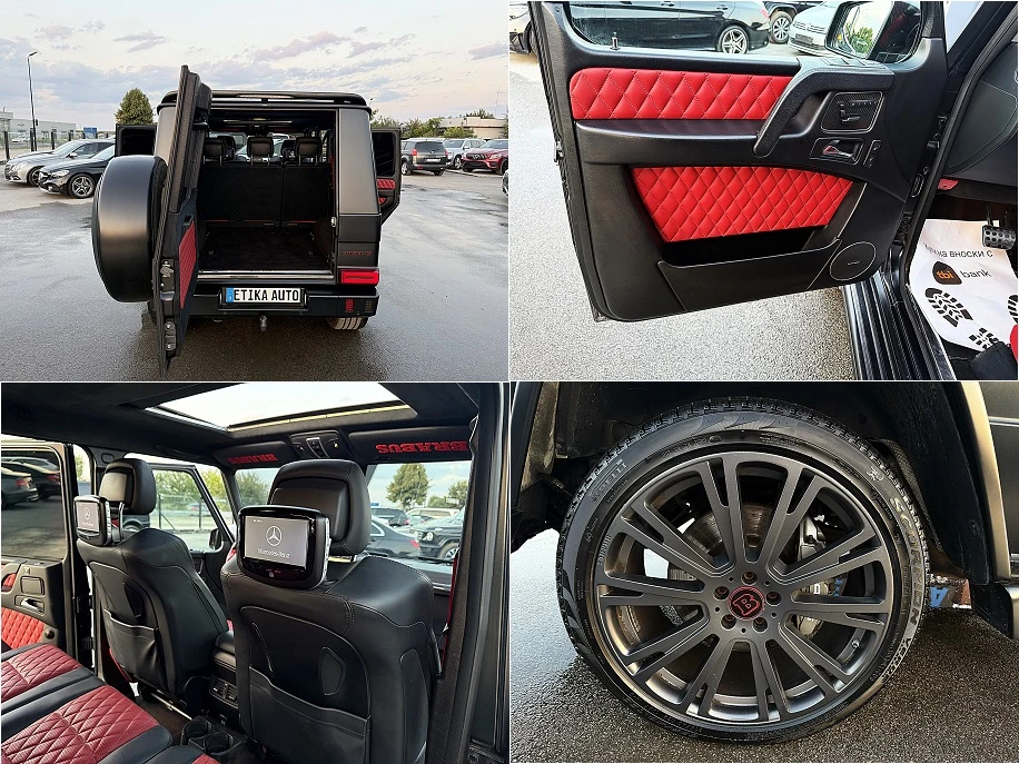 Mercedes-Benz G 63 AMG BRABUS-DISTRONIK-KARBON-GENERAZIA-ALKANTAR-FULLLLL | Mobile.bg — изображение 17