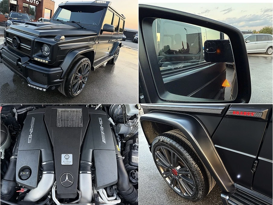 Mercedes-Benz G 63 AMG BRABUS-DISTRONIK-KARBON-GENERAZIA-ALKANTAR-FULLLLL | Mobile.bg — изображение 16