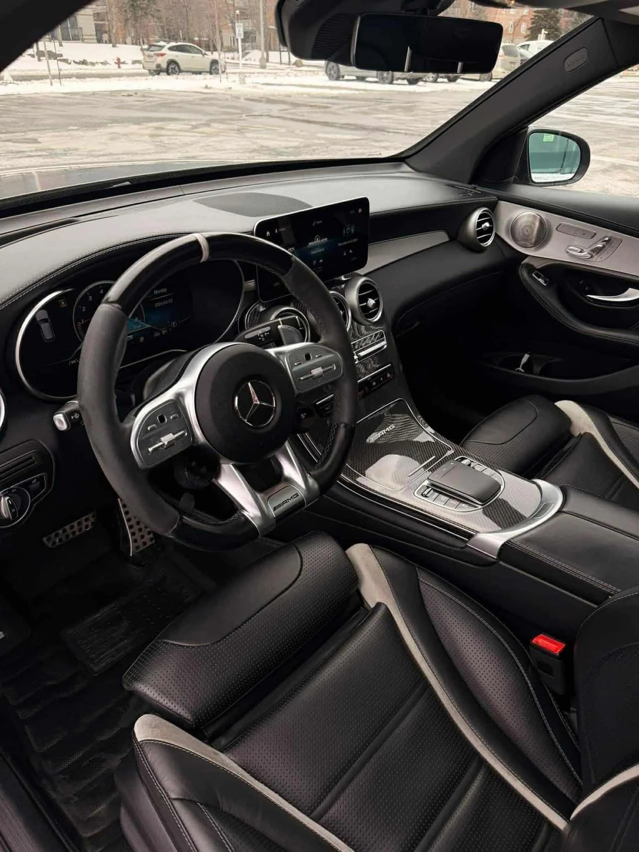 Mercedes-Benz GLC * AMG 63 S * MATTE GRAY* BURMESTER* , снимка 5 - Автомобили и джипове - 54006532