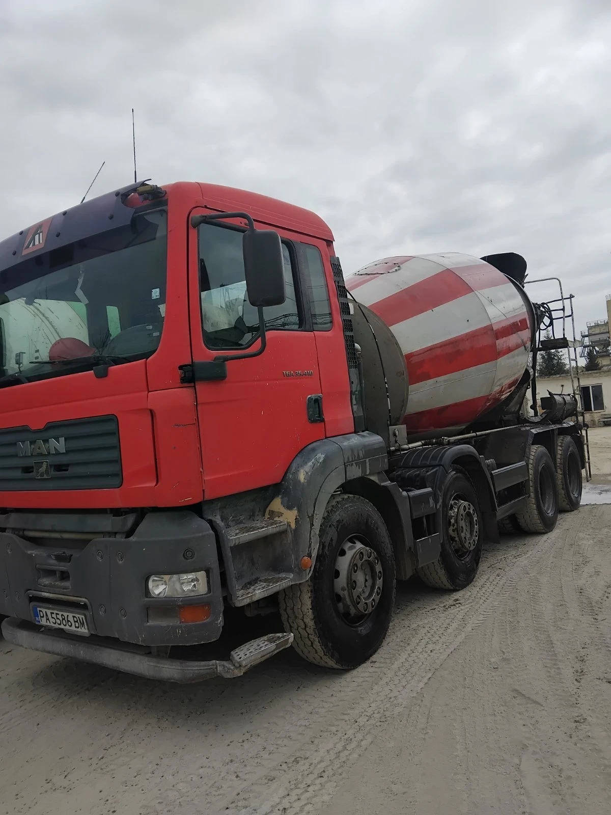 Бетон миксер Man TGA 35.410