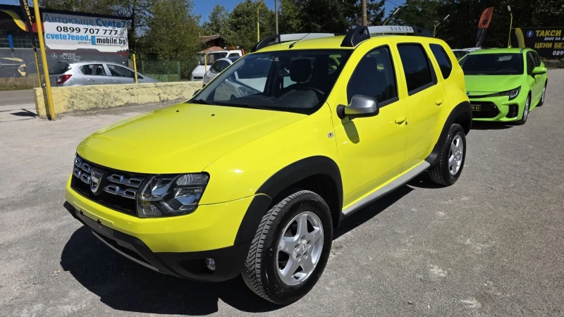Dacia Duster 1.6i+ ЗаводскиГазИнж.* ГОТОВА ЗА Такси , снимка 6 - Автомобили и джипове - 51646380