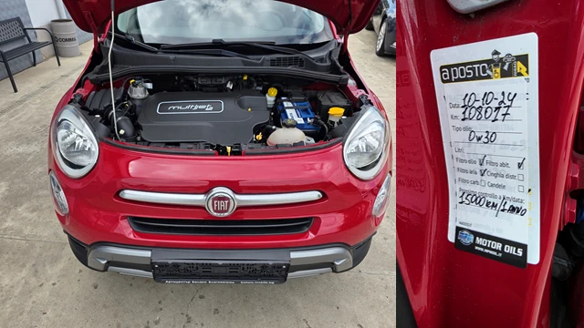 Fiat 500X 2.0D 4x4 113000km  | Mobile.bg   17