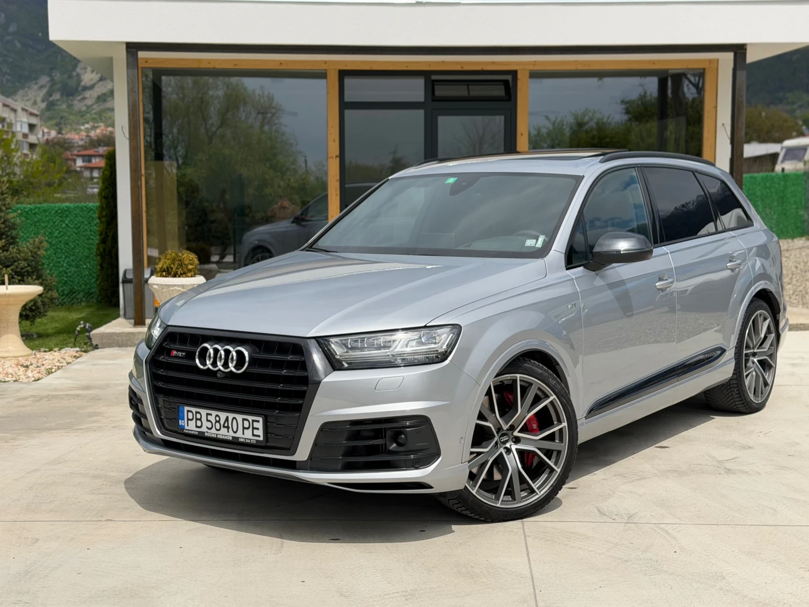 Audi SQ7 4.0/Matrix/Carbon/Exclusive/6+ 1, снимка 2 - Автомобили и джипове - 54389604