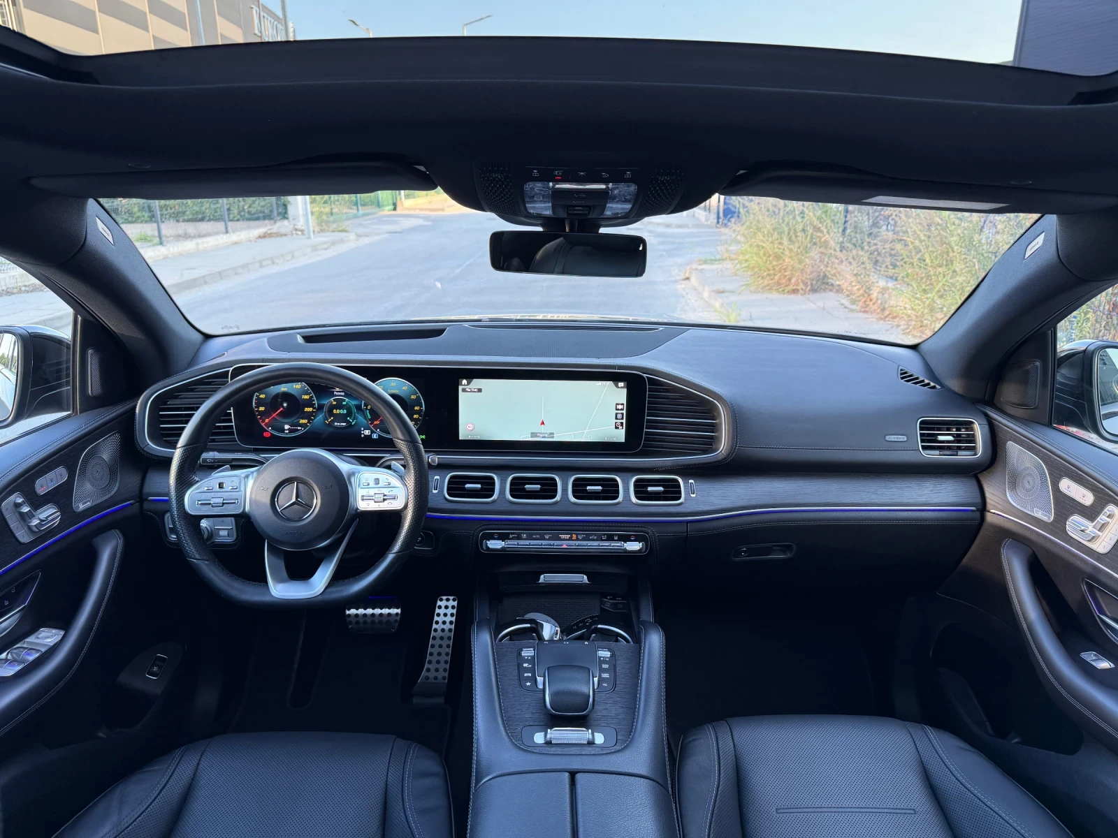 Mercedes-Benz GLE 350 de COUPE AMG PREMIUM PRO/PLUGIN/BURMESTER/ПАНОРАМА, снимка 8 - Автомобили и джипове - 55640568