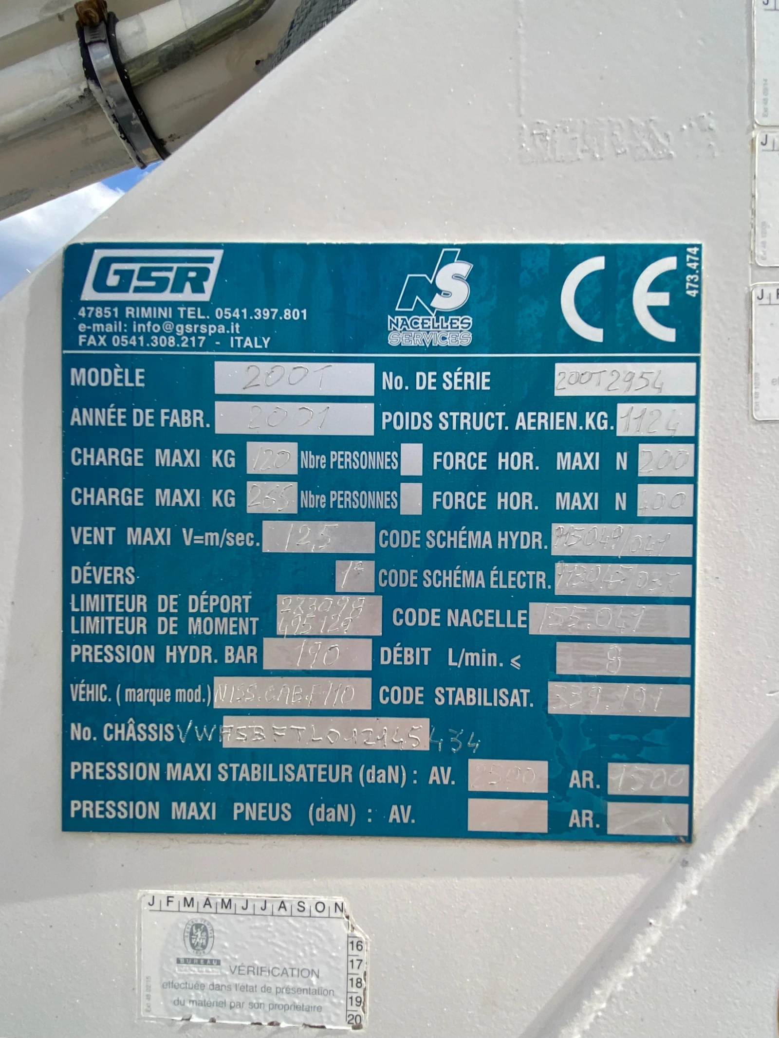 Автовишка Друга марка GSR200T, снимка 10 - Индустриална техника - 53986344