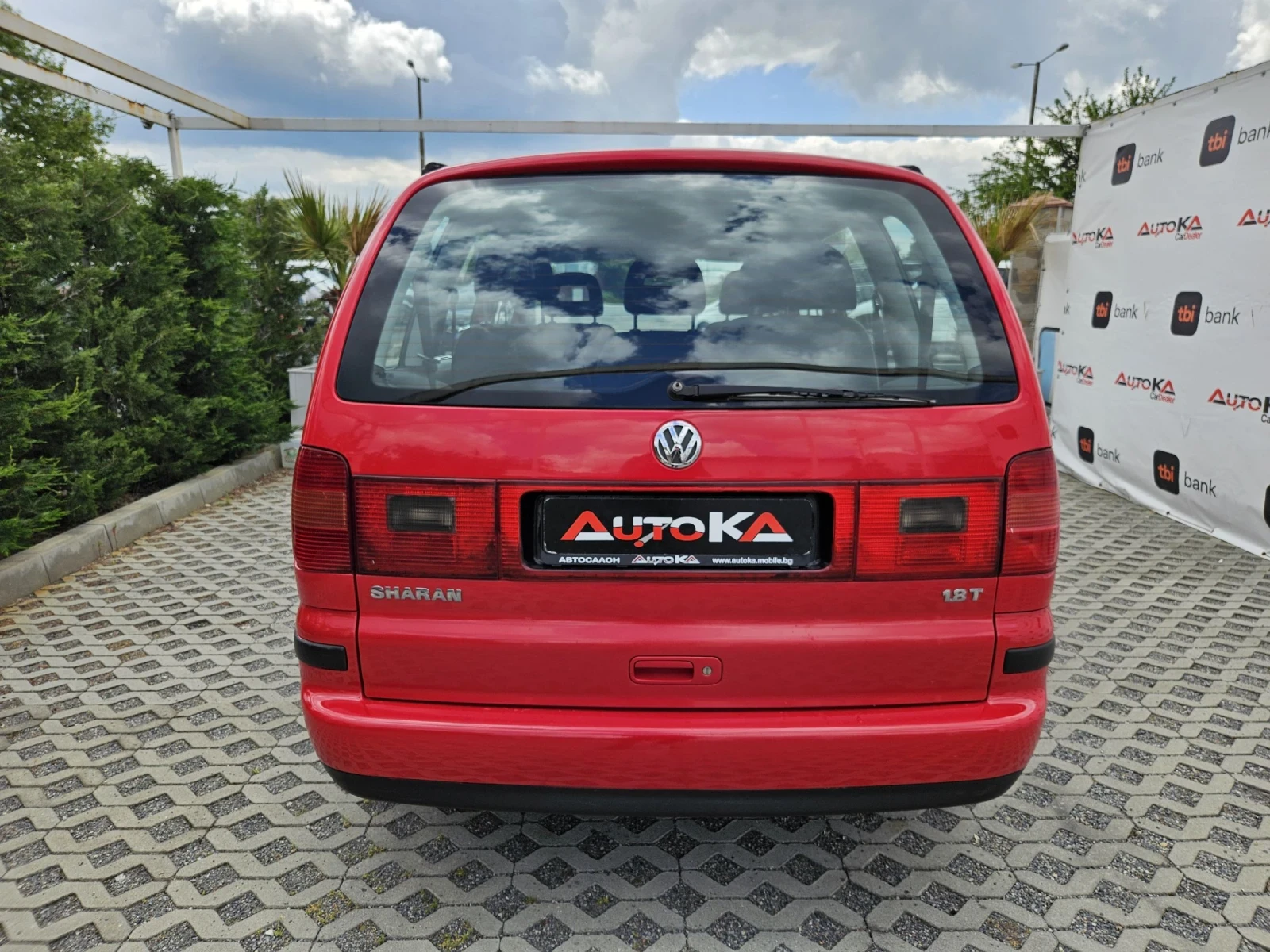VW Sharan 1.8T-150кс= 7МЕСТА= КЛИМАТРОНИК= ПОДХОДЯЩ ЗА ГАЗ - изображение 4