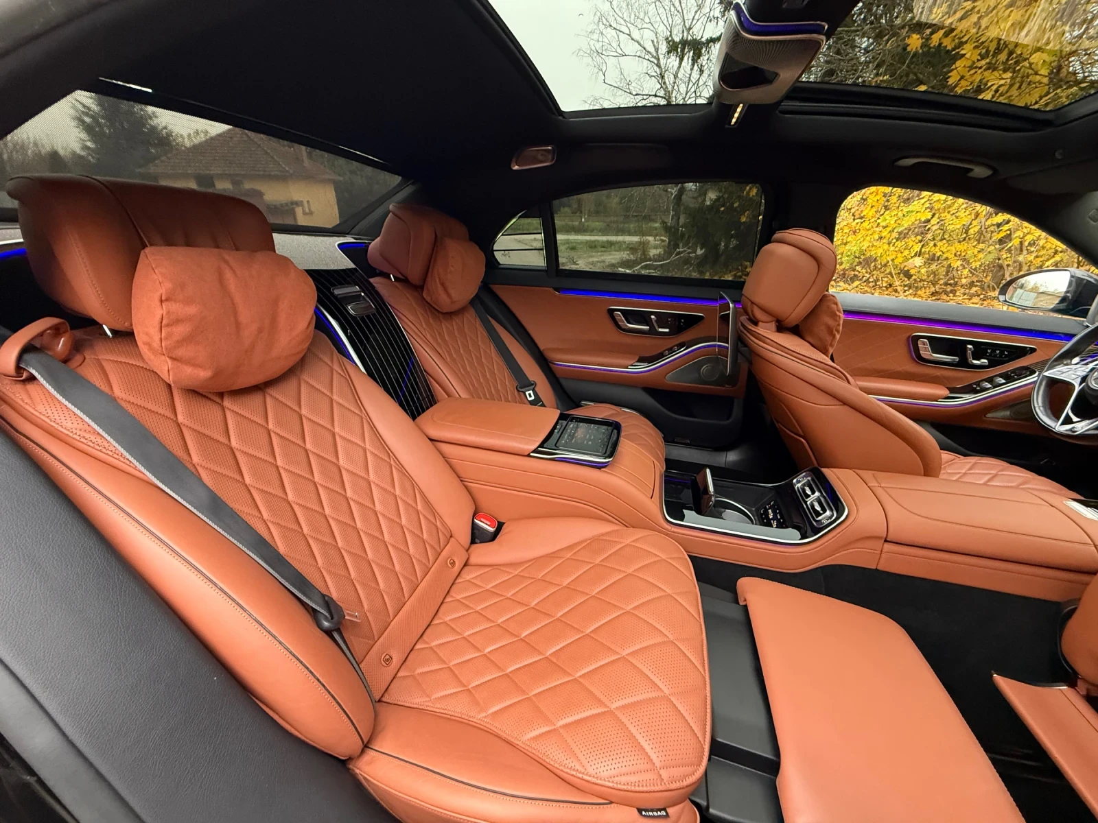 Mercedes-Benz S 580 L* 4-Matik* AMG* V8* CHAUFFEUR* 3xTV* HUP* AMBIENT | Mobile.bg   15