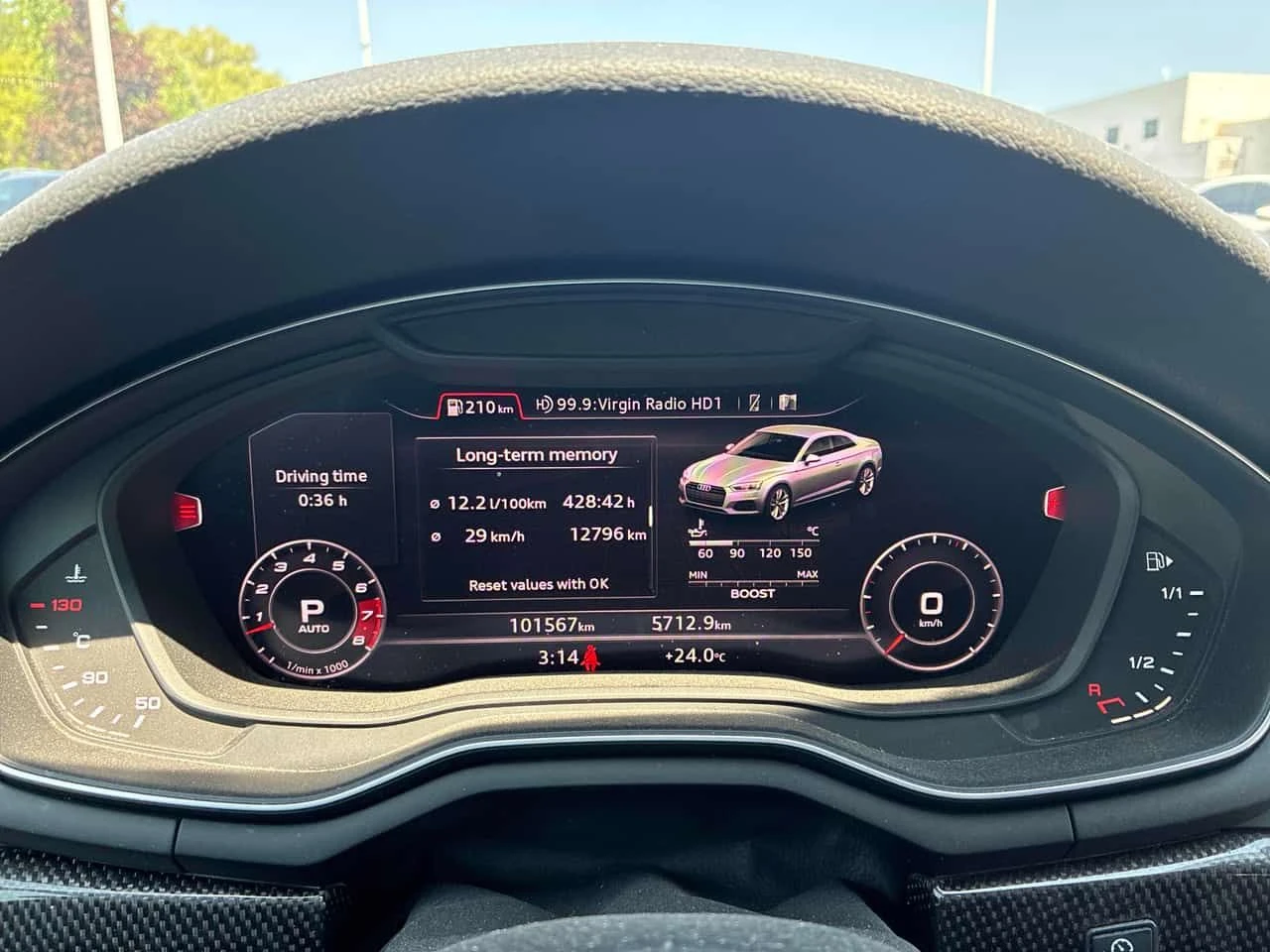 Audi S5 * Technik * ПРЕДСТАВИТЕЛСТВО НА МЕРЦЕДЕС * CARFAX, снимка 8 - Автомобили и джипове - 55504519