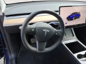 Tesla Model Y LONG-RANGE/AWD/514HP/SOH:94%/360CAM/DAB/KLESS/368f - 71899 лв. - 95945308 12
