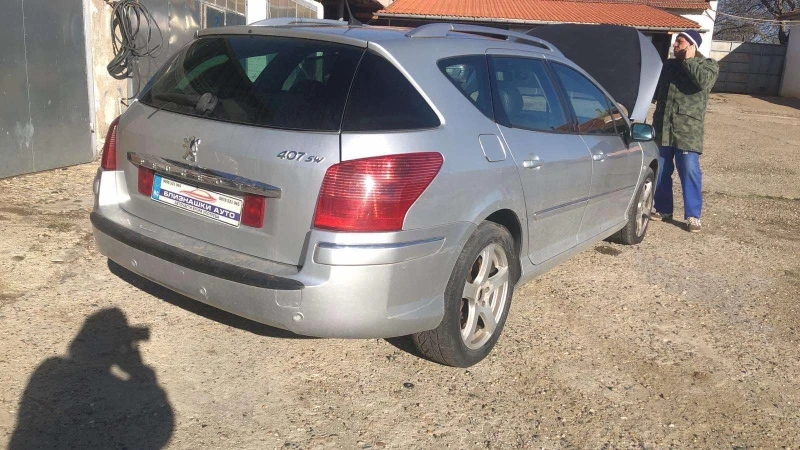 Peugeot 407 2, 7 dizel, снимка 8 - Автомобили и джипове - 46935006