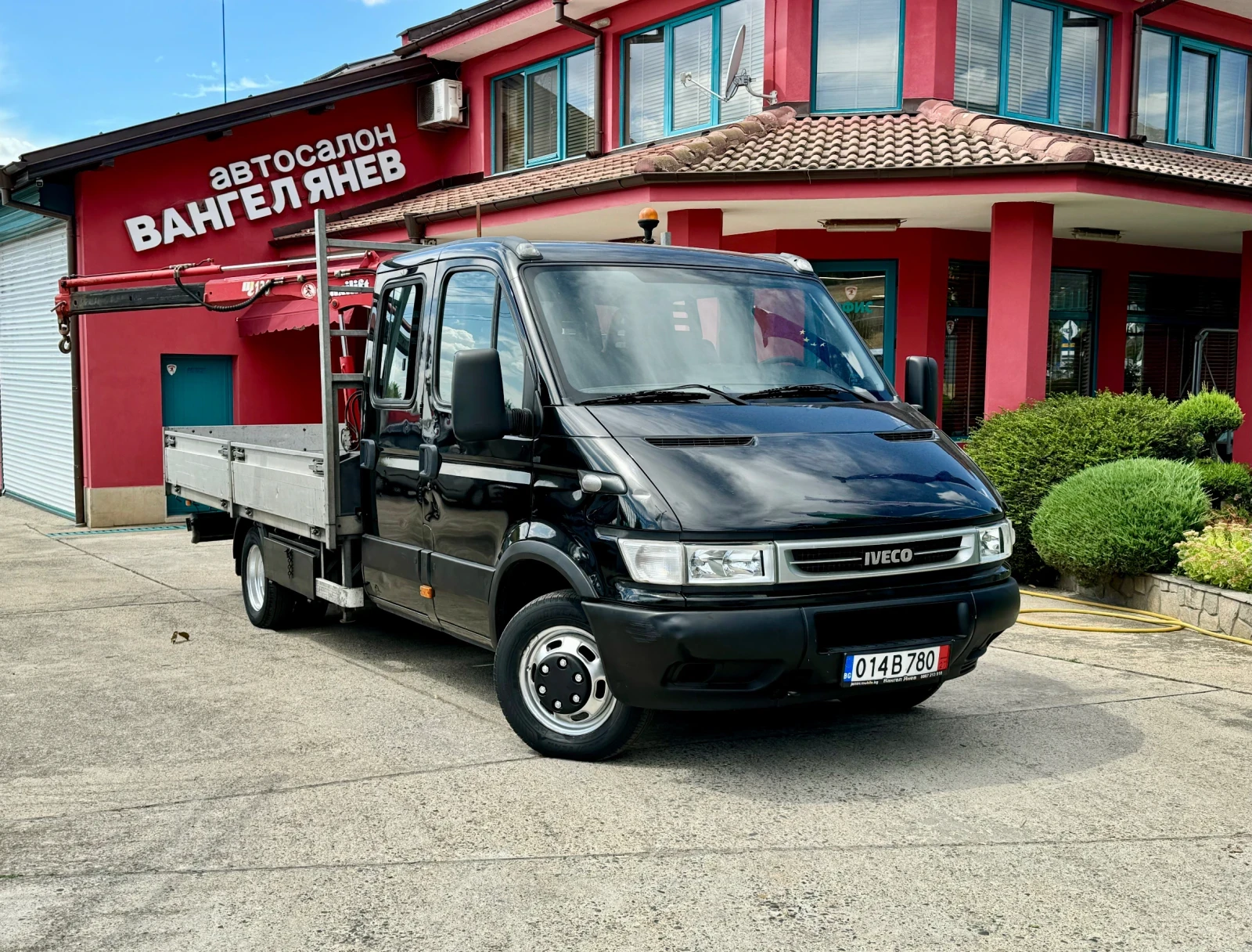 Iveco Daily Кран 3.80 метра * 3.0HPI* 35c17* Климатик - изображение 2