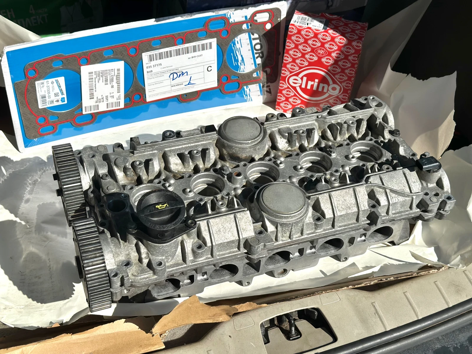 Цилиндрова глава за Volvo 2.4i, снимка 5 - Части - 55941779