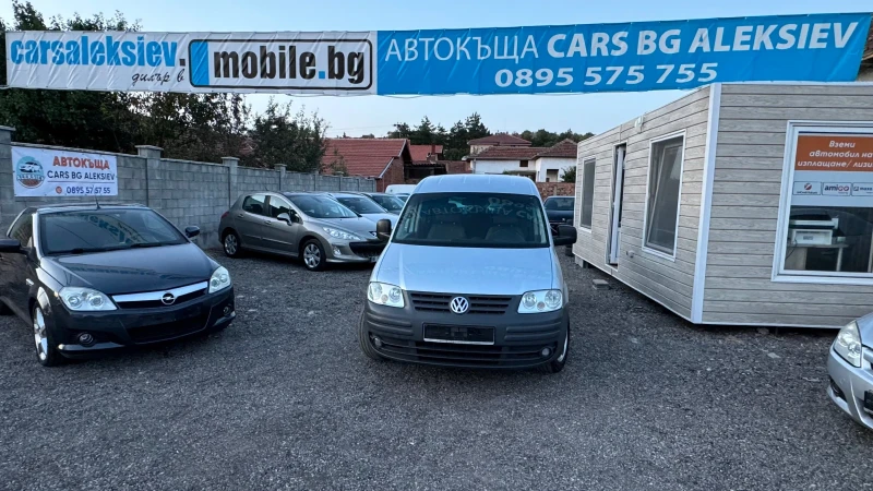 VW Caddy 1.9 TDI ПЪТНИЧЕСКО, снимка 3 - Автомобили и джипове - 47289369