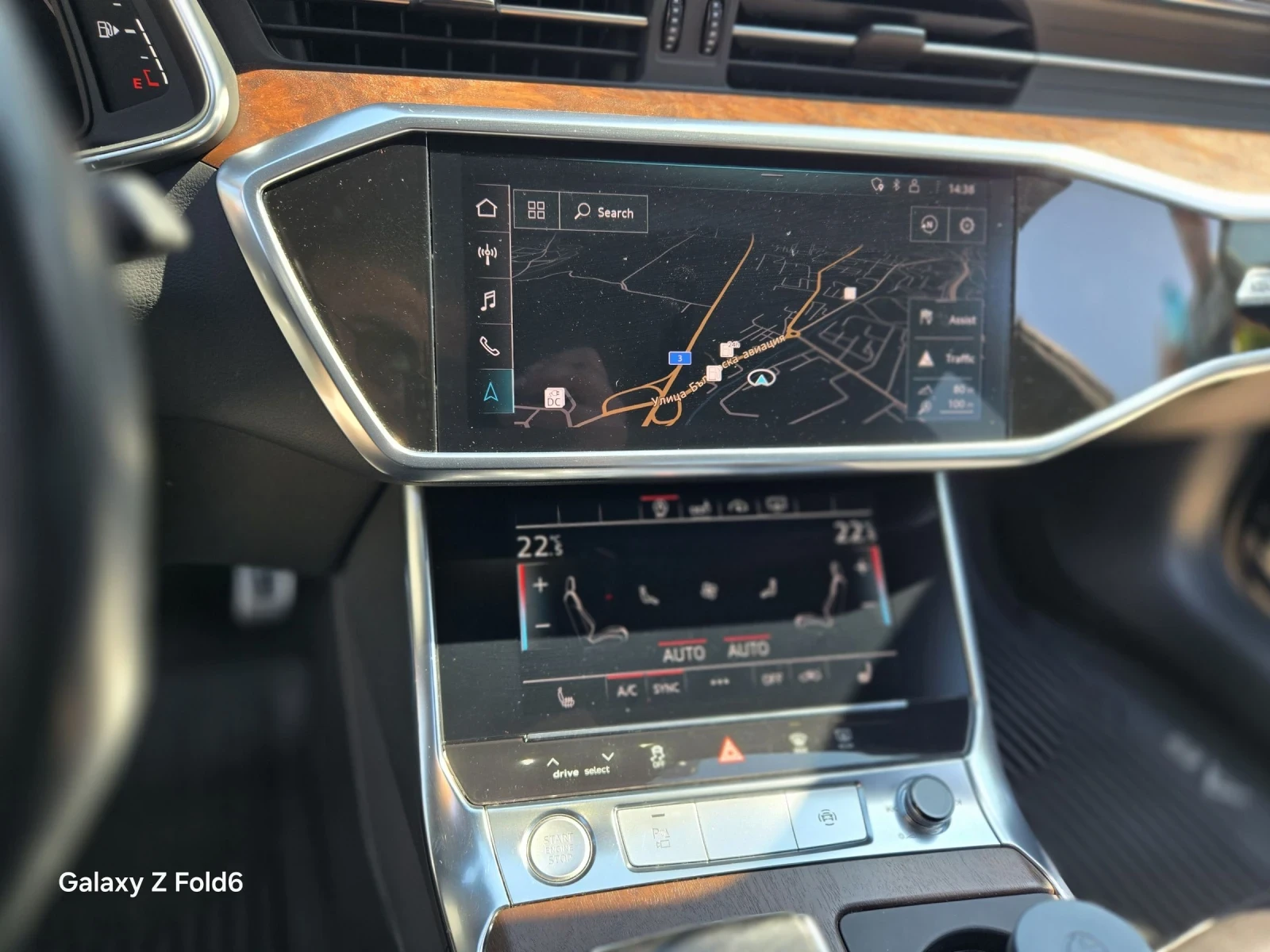 Audi A6 Доказани км! S-Line,  Панорама, мъртва точка, 360 , снимка 13 - Автомобили и джипове - 54141821