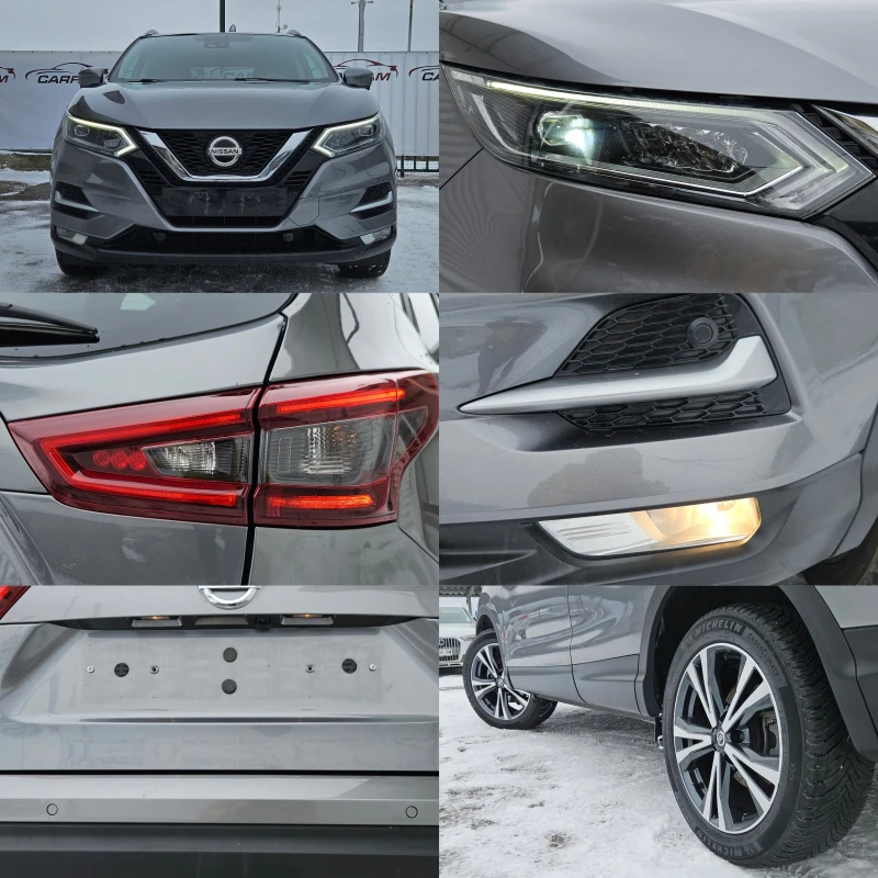 Nissan Qashqai 1.5DCI/TEKNA/КАМЕРА360/CARPLAY/NAVI/БЛУТУТ/LED/EU6, снимка 17 - Автомобили и джипове - 53324552