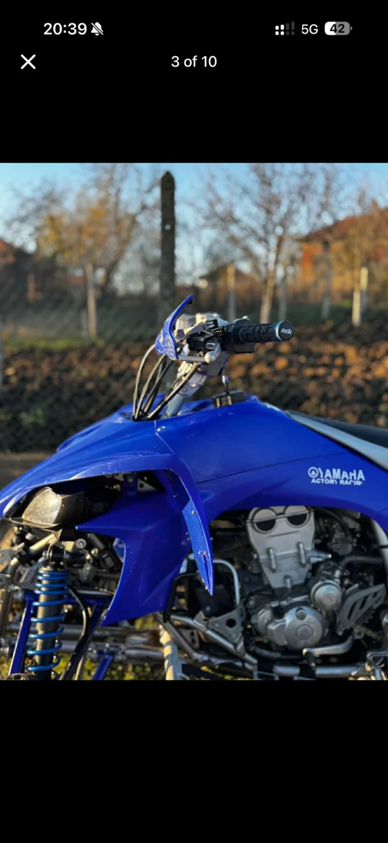 Yamaha Yfz, снимка 8 - Мотоциклети и мототехника - 52935709