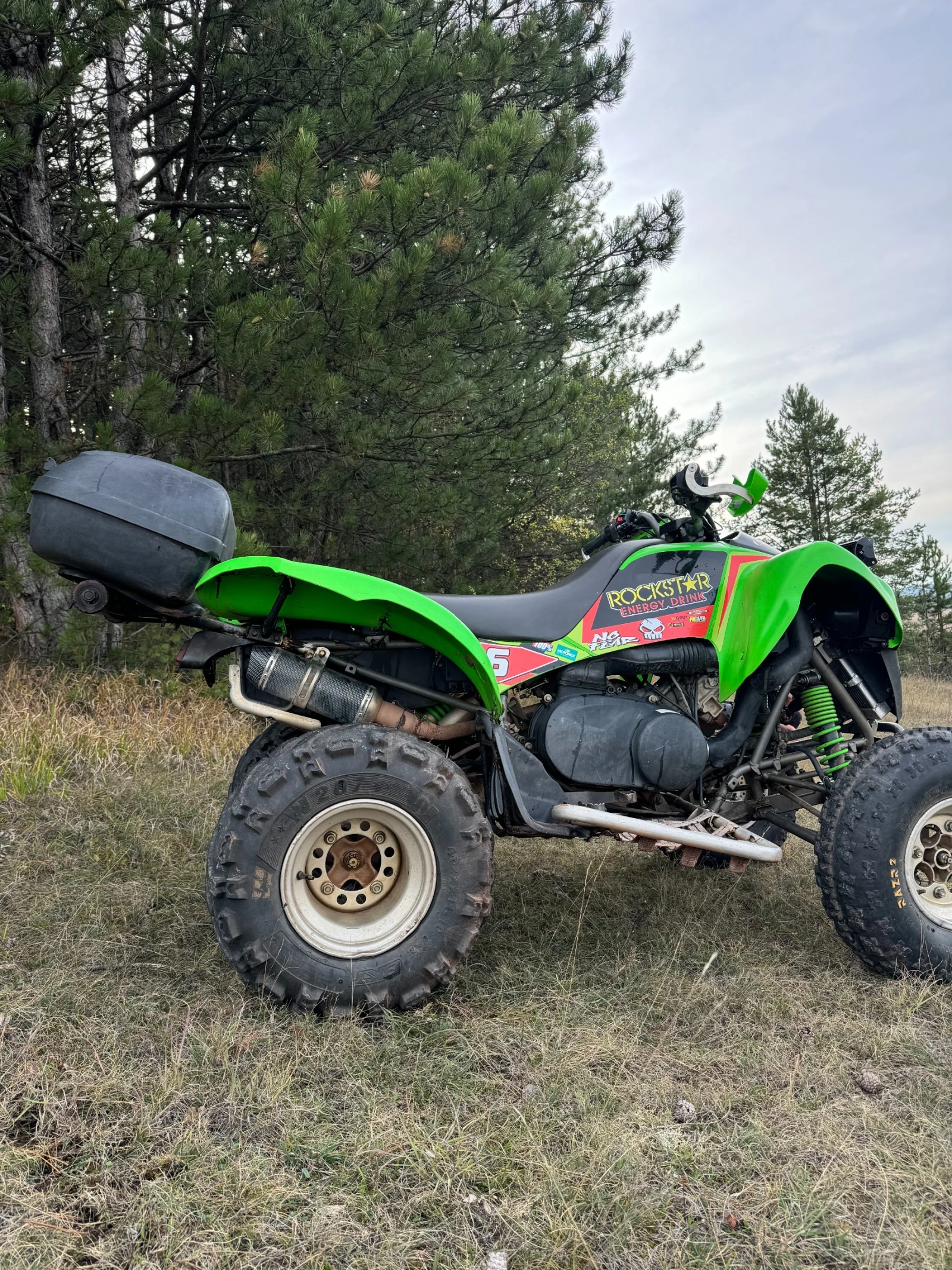 Kawasaki Kfx 700 SPORT ОБСЛУЖЕНО РАБОТИ ИДЕАЛНО - изображение 2