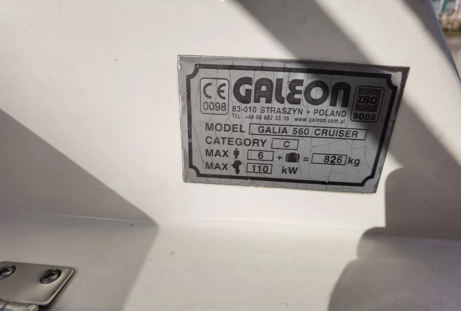 Моторна яхта Galeon Galia 560  - изображение 3