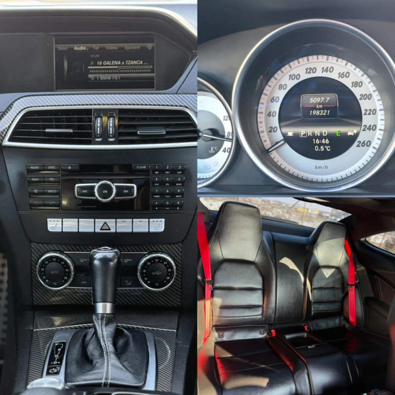 Mercedes-Benz C 250 2.2 CDI 204 к.с Автоматик AMG , снимка 17 - Автомобили и джипове - 49213423