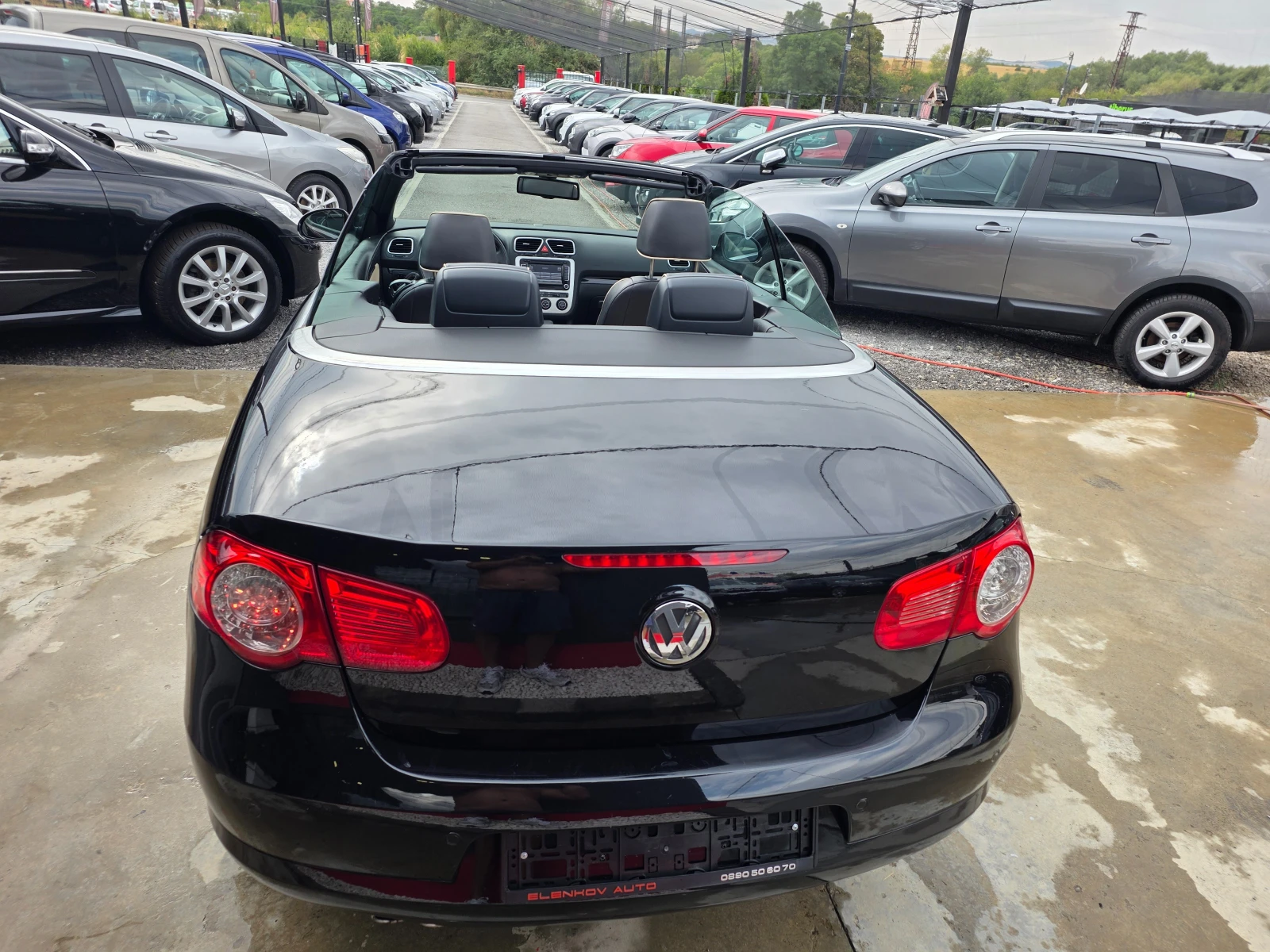 VW Eos INDIVIDUAL 2.0FSI-200к.с-АВТОМАТИК - ШВЕЙЦАРИЯ - изображение 7