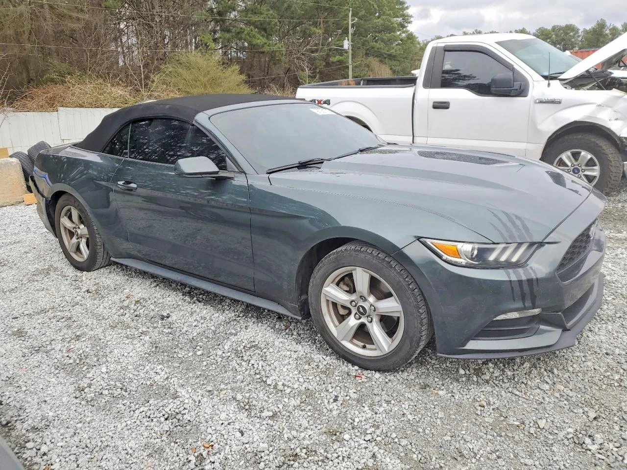 Ford Mustang 3.7V6* КАБРИО* РЕАЛНИ КМ!, снимка 2 - Автомобили и джипове - 54152592