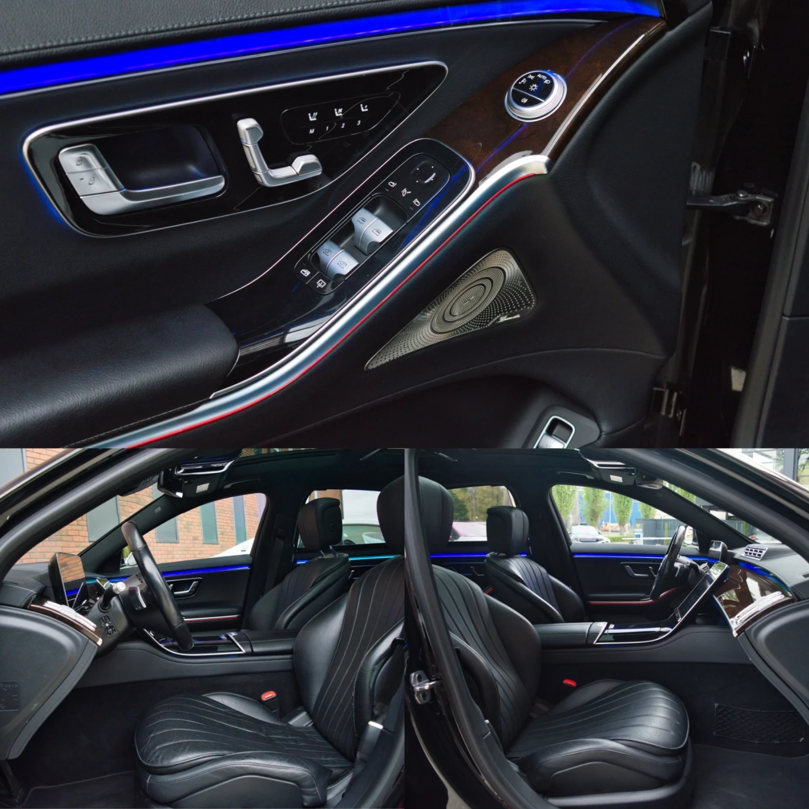 Mercedes-Benz S 500 Long 4Matic AMG 63 Pack, снимка 16 - Автомобили и джипове - 55660078