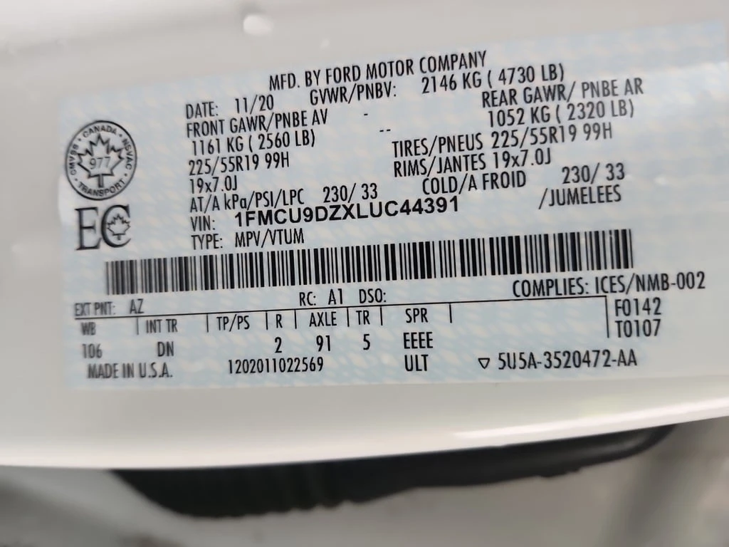 Ford Escape * TITANIUM HYBRID * CARFAX * ЦЕНА ДО БЪЛГАРИЯ*  - изображение 7