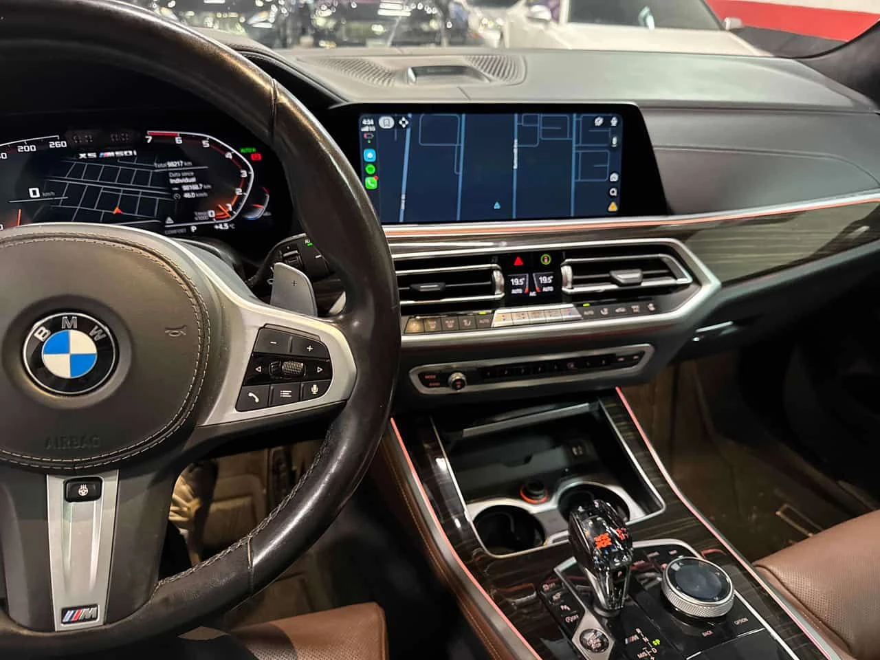 BMW X5 * M50i * CARFAX * ЦЕНА ДО БГ, снимка 12 - Автомобили и джипове - 54114950