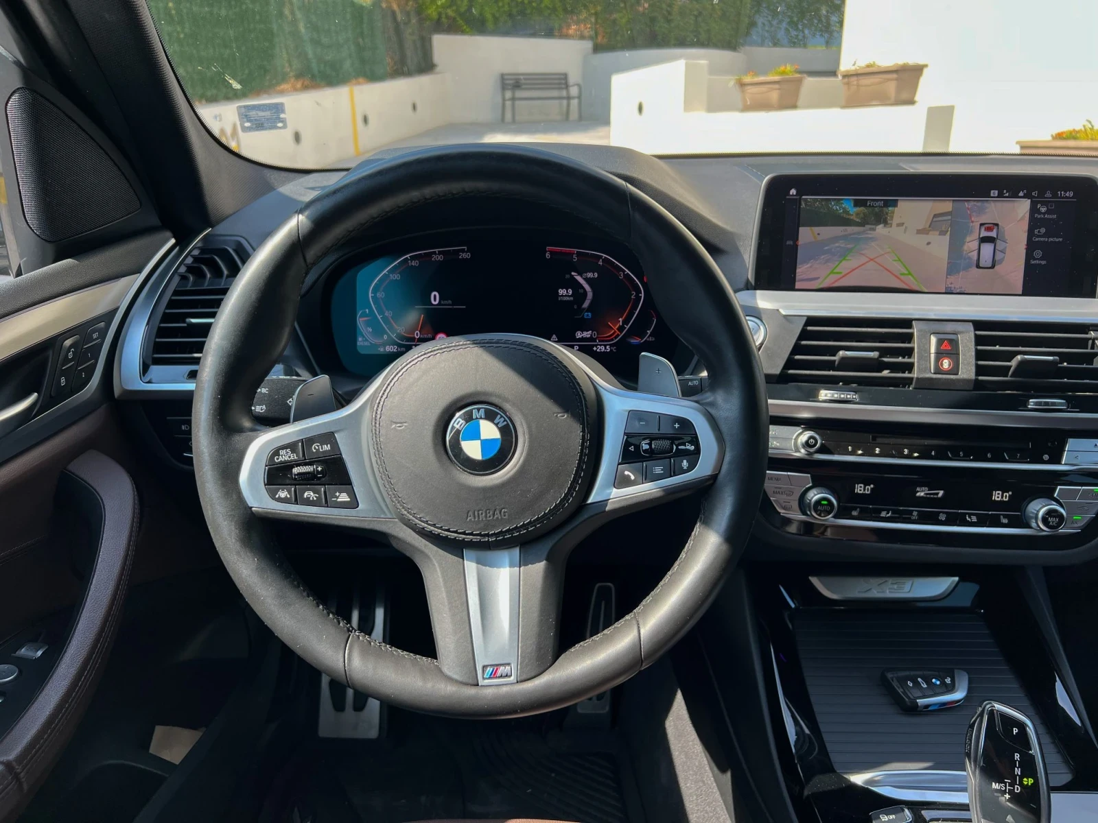 BMW X3 3D M-Германия-Диг.дисп-Keyles-Dist-HuD-360cam-FULL, снимка 9 - Автомобили и джипове - 56140142