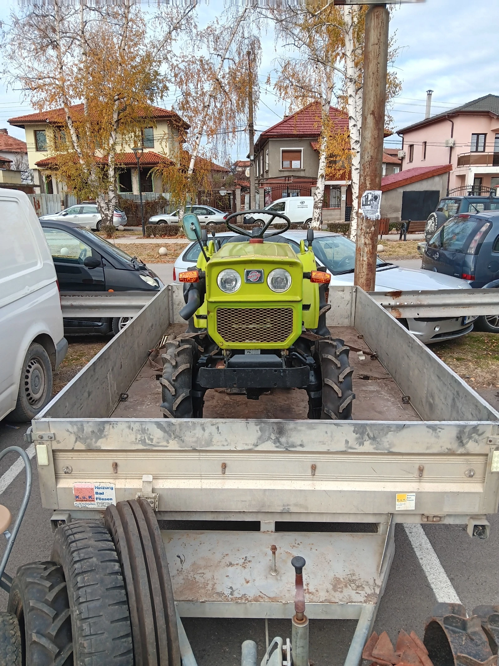 Трактор Yanmar 4X4 - изображение 2