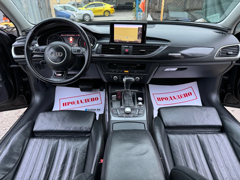 Audi A6 3.0BITDI 313HP AVTOMAT 3XS-LINE MATRIX CARBON 2014, снимка 13 - Автомобили и джипове - 48982222