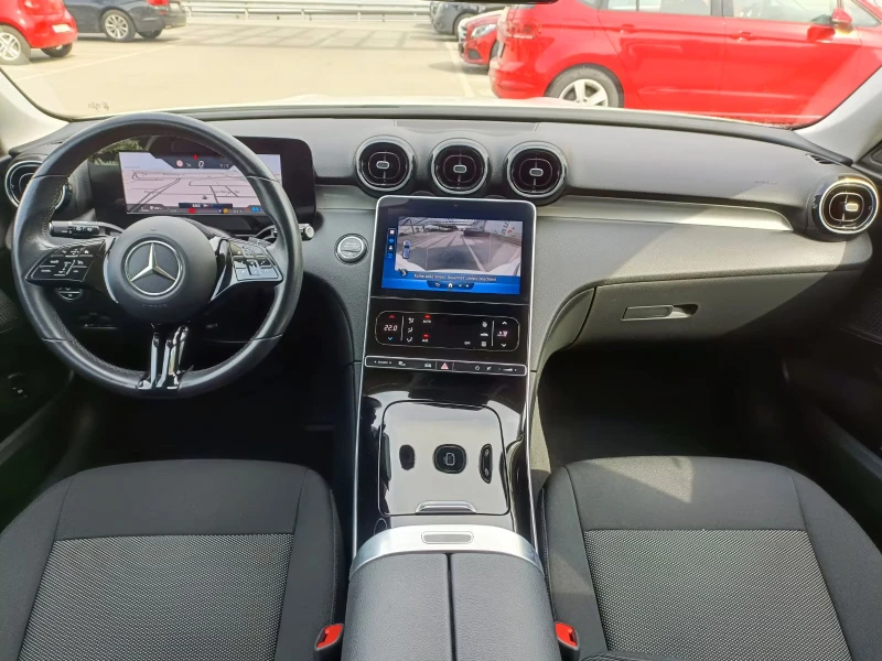 Mercedes-Benz C 220 d/AVANTGARDE/SPORT/200HP//RFK/TEMP/SH/AHK/122D, снимка 10 - Автомобили и джипове - 51919414