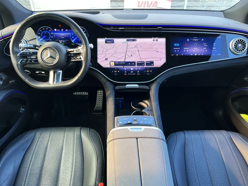 Mercedes-Benz EQS 580 SUV/AMG/4M/HYPERSCREEN/BURMES/PANO/HEAD UP/360, снимка 13 - Автомобили и джипове - 52212035