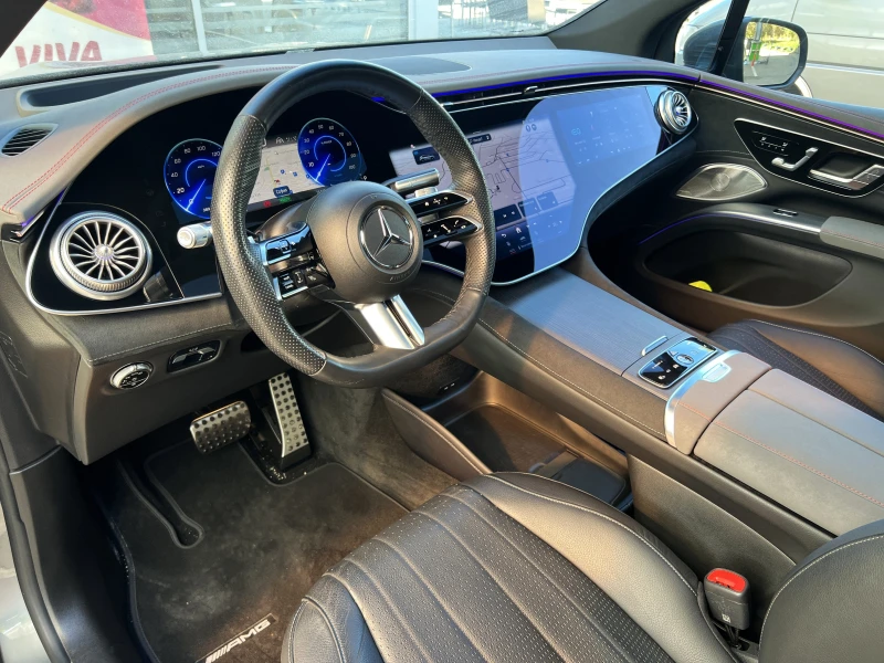 Mercedes-Benz EQS 580 SUV/AMG/4M/HYPERSCREEN/BURMES/PANO/HEAD UP/360, снимка 9 - Автомобили и джипове - 52212035