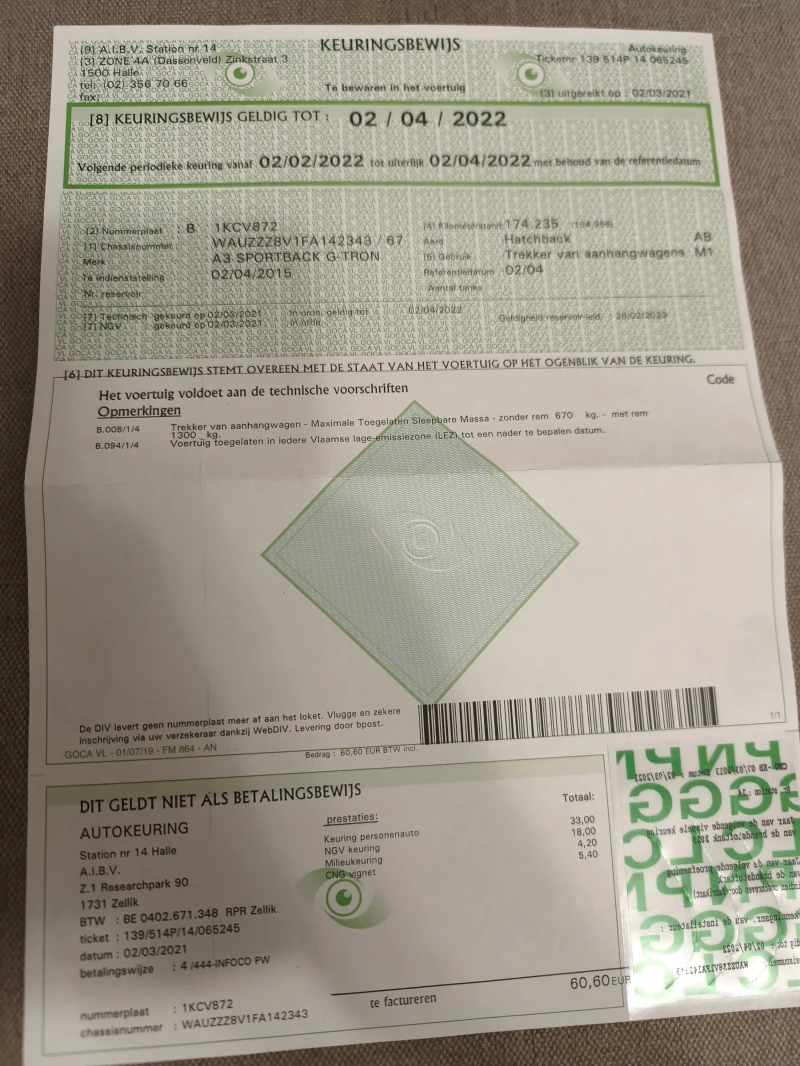 Audi A3 1.4 TSI 7DSG + Метан, снимка 15 - Автомобили и джипове - 52378456