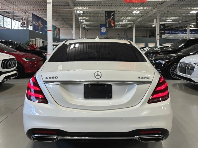 Mercedes-Benz S 560 * S560| 4MATIC| LONG| NAV| MASSAGE| WOOD| BURMESTE, снимка 6 - Автомобили и джипове - 52802841