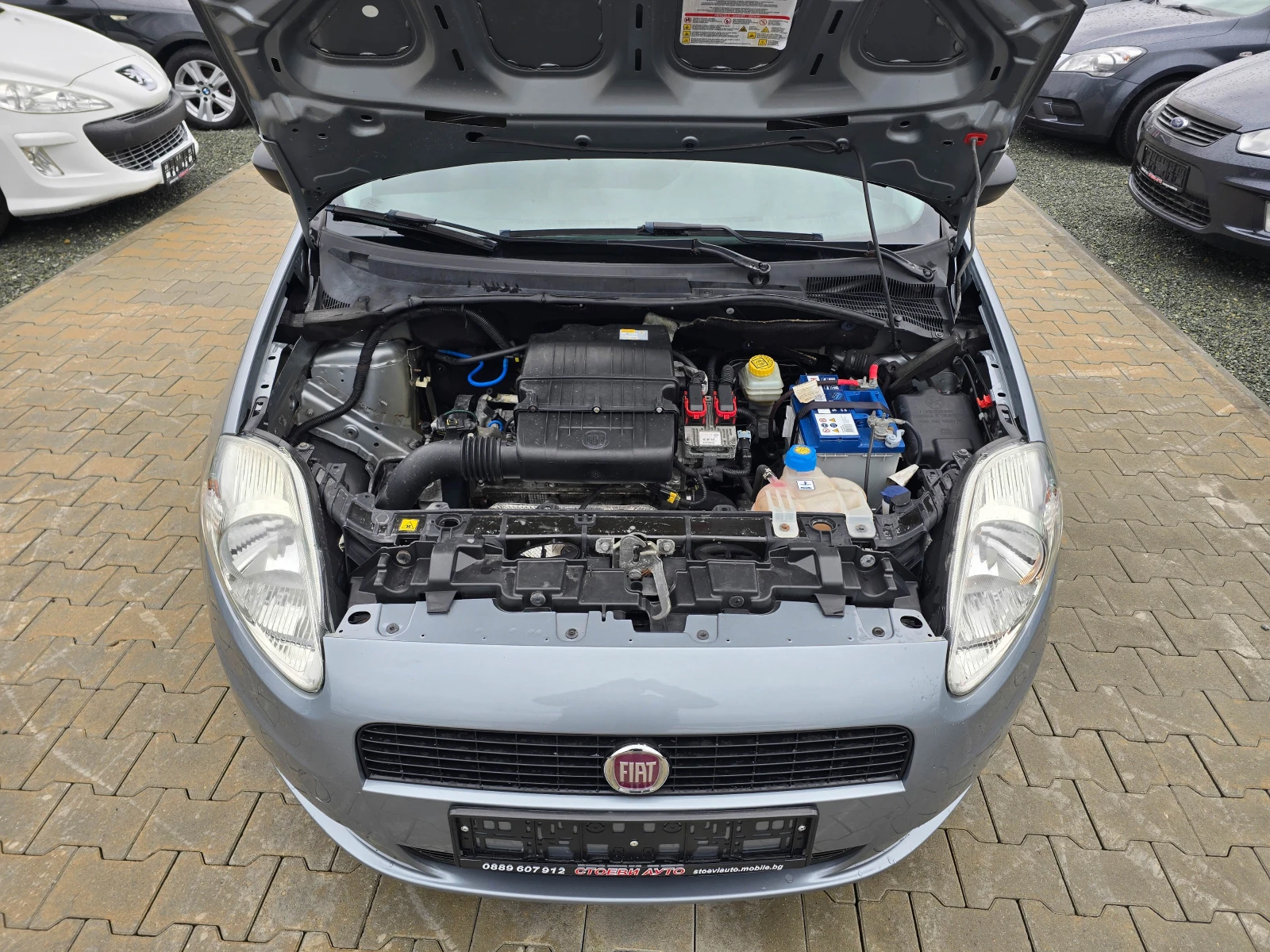 Fiat Punto 1.3* бензин* 2010г | Mobile.bg — изображение 17