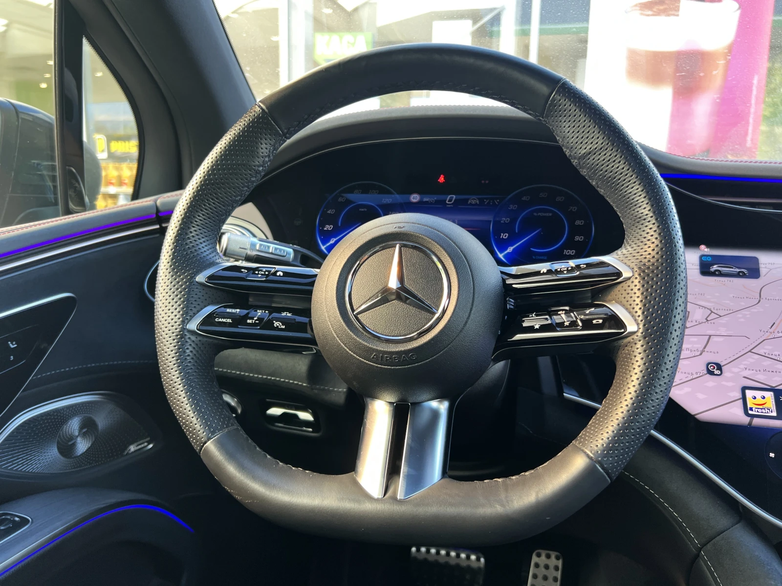 Mercedes-Benz EQS 580 SUV/AMG/4M/HYPERSCREEN/BURMES/PANO/HEAD UP/360 - изображение 10